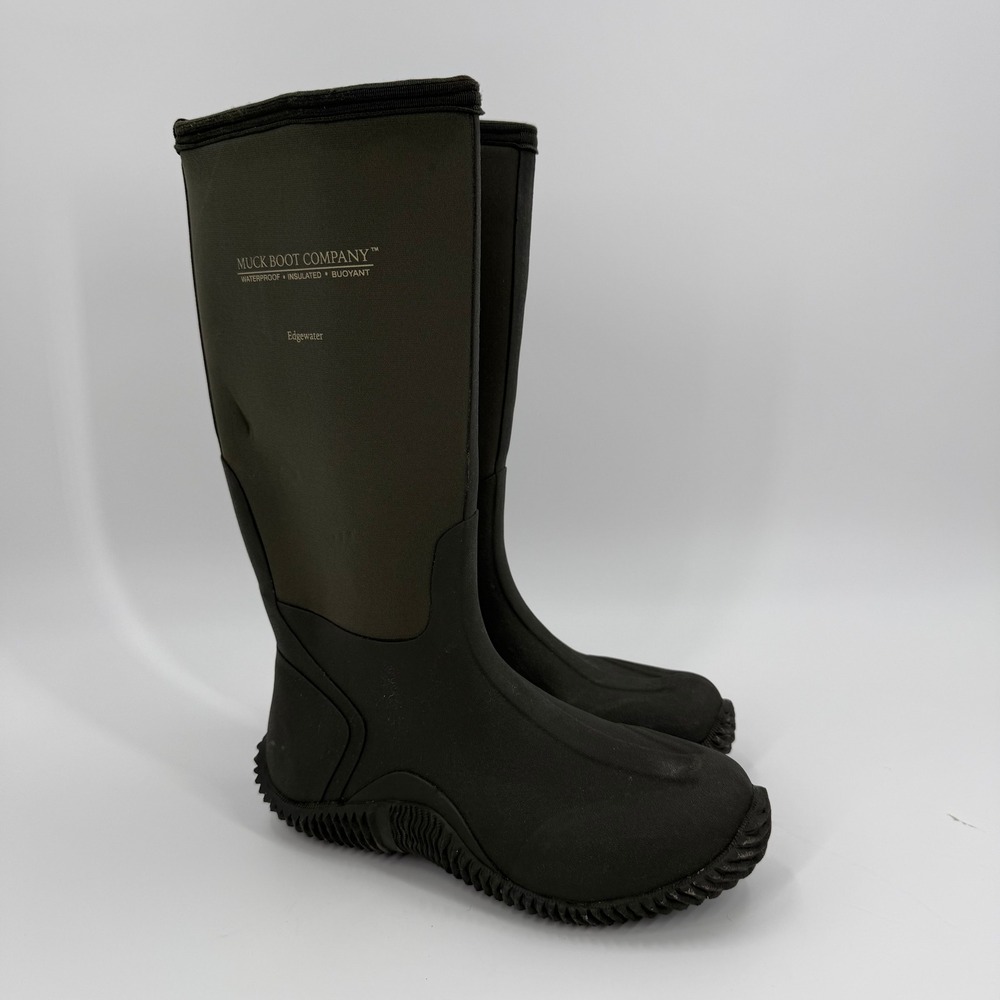 The Original Muck Boot Company Edgewater Waterproof Boots Men 8/8.5 Women 9/9.5